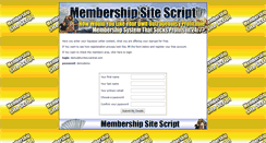 Desktop Screenshot of membershipscript.demo.turnkeycentral.com